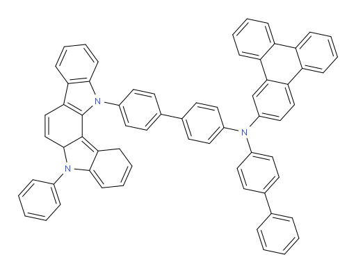 N-([1,1'-biphenyl]-4-yl)-N-(4'-(5-phenyl-5,5a-dihydroindolo[3,2-a]carbazol-12(1H)-yl)-[1,1'-biphenyl]-4-yl)triphenylen-2-amine