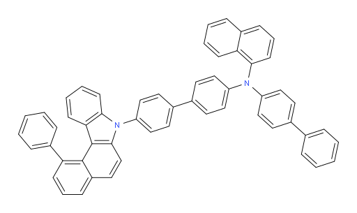 N-([1,1'-biphenyl]-4-yl)-N-(4'-(1-phenyl-7H-benzo[c]carbazol-7-yl)-[1,1'-biphenyl]-4-yl)naphthalen-1-amine