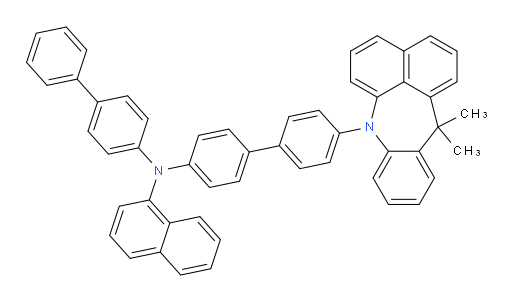 N-([1,1'-biphenyl]-4-yl)-N-(4'-(12,12-dimethylbenzo[f]naphtho[1,8-bc]azepin-7(12H)-yl)-[1,1'-biphenyl]-4-yl)naphthalen-1-amine