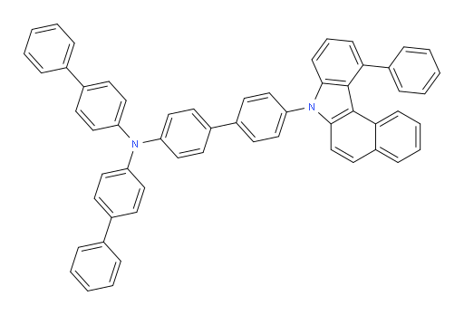 N,N-di([1,1'-biphenyl]-4-yl)-4'-(11-phenyl-7H-benzo[c]carbazol-7-yl)-[1,1'-biphenyl]-4-amine