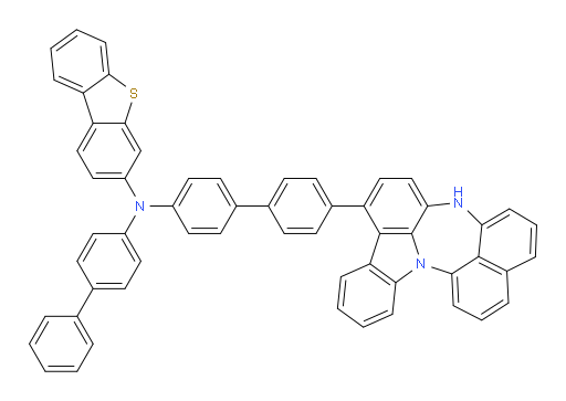 N-(4'-(4H-naphtho[1',8':5,6,7][1,4]diazepino[3,2,1-jk]carbazol-7-yl)-[1,1'-biphenyl]-4-yl)-N-([1,1'-biphenyl]-4-yl)dibenzo[b,d]thiophen-3-amine