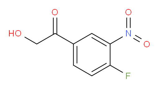 1-(4-fluoro-3-nitrophenyl)-2-hydroxyethanone