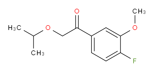 1-(4-fluoro-3-methoxyphenyl)-2-isopropoxyethanone