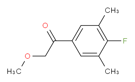 1-(4-fluoro-3,5-dimethylphenyl)-2-methoxyethanone