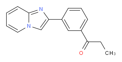1-(3-(imidazo[1,2-a]pyridin-2-yl)phenyl)propan-1-one