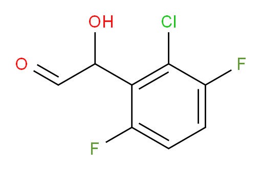 2-(2-chloro-3,6-difluorophenyl)-2-hydroxyacetaldehyde