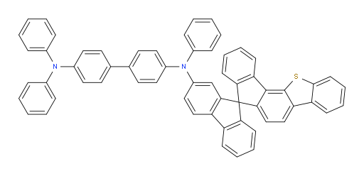 N4,N4,N4'-triphenyl-N4'-(spiro[benzo[b]fluoreno[3,4-d]thiophene-7,9'-fluoren]-2'-yl)-[1,1'-biphenyl]-4,4'-diamine