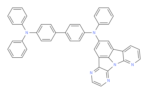 N4,N4,N4'-triphenyl-N4'-(pyrazino[2,3-b]pyrido[3',2':4,5]pyrrolo[3,2,1-hi]indol-2-yl)-[1,1'-biphenyl]-4,4'-diamine
