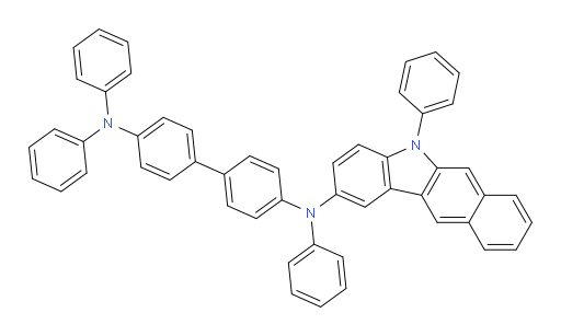 N4,N4,N4'-triphenyl-N4'-(5-phenyl-5H-benzo[b]carbazol-2-yl)-[1,1'-biphenyl]-4,4'-diamine