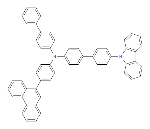 N-([1,1'-biphenyl]-4-yl)-4'-(9H-carbazol-9-yl)-N-(4-(phenanthren-9-yl)phenyl)-[1,1'-biphenyl]-4-amine