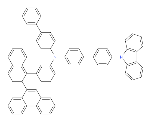 N-([1,1'-biphenyl]-4-yl)-4'-(9H-carbazol-9-yl)-N-(3-(2-(phenanthren-9-yl)naphthalen-1-yl)phenyl)-[1,1'-biphenyl]-4-amine