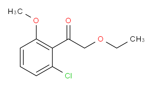 1-(2-chloro-6-methoxyphenyl)-2-ethoxyethanone