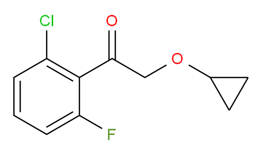 1-(2-chloro-6-fluorophenyl)-2-cyclopropoxyethanone