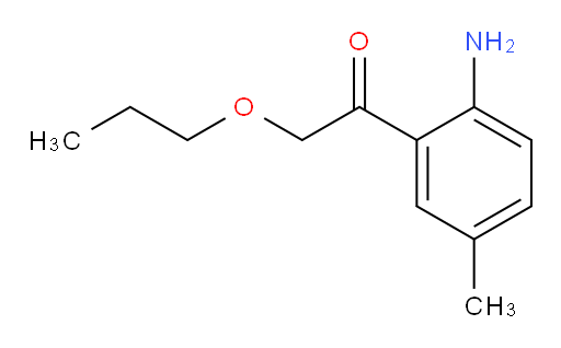 1-(2-amino-5-methylphenyl)-2-propoxyethanone
