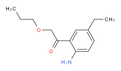 1-(2-amino-5-ethylphenyl)-2-propoxyethanone