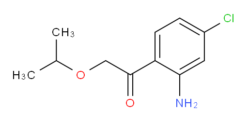 1-(2-amino-4-chlorophenyl)-2-isopropoxyethanone