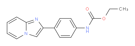 ethyl (4-(imidazo[1,2-a]pyridin-2-yl)phenyl)carbamate