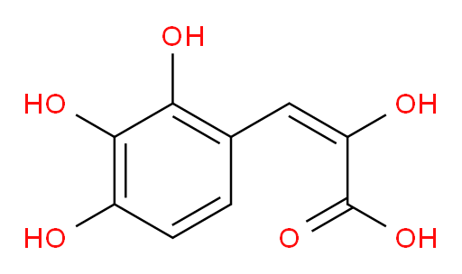 (E)-2-hydroxy-3-(2,3,4-trihydroxyphenyl)acrylic acid