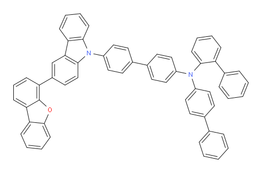 N-([1,1'-biphenyl]-4-yl)-N-(4'-(3-(dibenzo[b,d]furan-4-yl)-9H-carbazol-9-yl)-[1,1'-biphenyl]-4-yl)-[1,1'-biphenyl]-2-amine