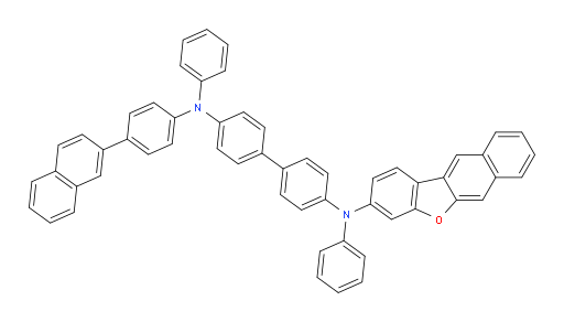 N4-(4-(naphthalen-2-yl)phenyl)-N4'-(naphtho[2,3-b]benzofuran-3-yl)-N4,N4'-diphenyl-[1,1'-biphenyl]-4,4'-diamine