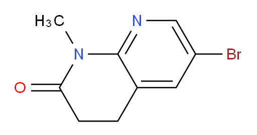 6-bromo-1-methyl-3,4-dihydro-1,8-naphthyridin-2(1H)-one