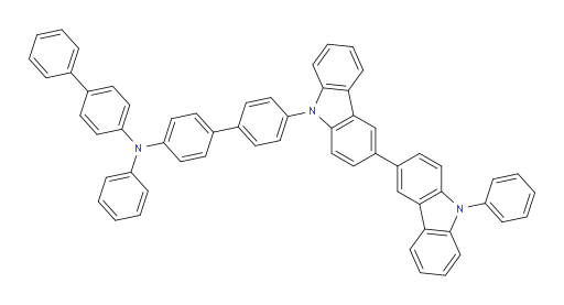 N-([1,1'-biphenyl]-4-yl)-N-phenyl-4'-(9'-phenyl-9H,9'H-[3,3'-bicarbazol]-9-yl)-[1,1'-biphenyl]-4-amine