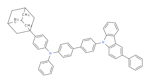 N-(4-(adamantan-1-yl)phenyl)-N-phenyl-4'-(3-phenyl-9H-carbazol-9-yl)-[1,1'-biphenyl]-4-amine