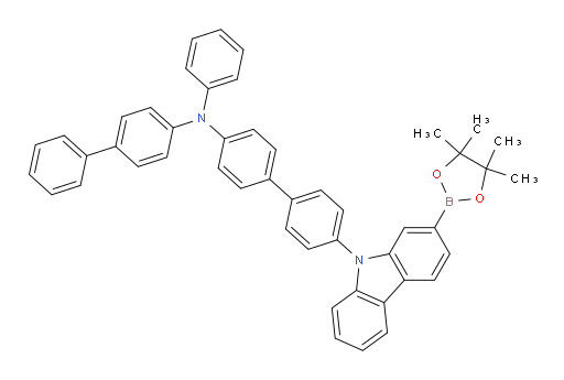 N-([1,1'-biphenyl]-4-yl)-N-phenyl-4'-(2-(4,4,5,5-tetramethyl-1,3,2-dioxaborolan-2-yl)-9H-carbazol-9-yl)-[1,1'-biphenyl]-4-amine