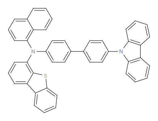 N-(4'-(9H-carbazol-9-yl)-[1,1'-biphenyl]-4-yl)-N-(naphthalen-1-yl)dibenzo[b,d]thiophen-4-amine