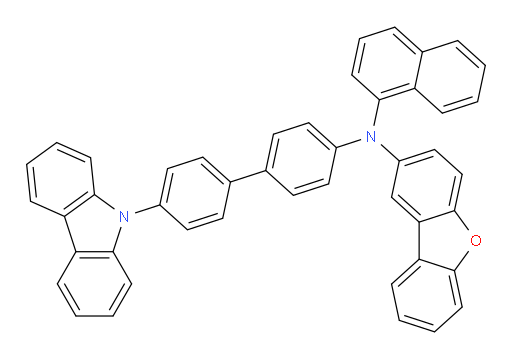 N-(4'-(9H-carbazol-9-yl)-[1,1'-biphenyl]-4-yl)-N-(naphthalen-1-yl)dibenzo[b,d]furan-2-amine