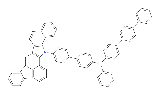 N-(4'-(15H-benzo[i]fluoreno[1,9-ab]carbazol-15-yl)-[1,1'-biphenyl]-4-yl)-N-phenyl-[1,1':4',1''-terphenyl]-4-amine