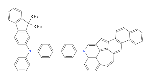 N-(4'-(15H-benzo[5,6]naphtho[1',2',3':3,4]azuleno[1,8,7-cde]quinolin-15-yl)-[1,1'-biphenyl]-4-yl)-9,9-dimethyl-N-phenyl-9H-fluoren-2-amine