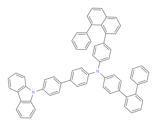 N-(4'-(9H-carbazol-9-yl)-[1,1'-biphenyl]-4-yl)-N-(4-(8-phenylnaphthalen-1-yl)phenyl)-[1,1':2',1''-terphenyl]-4-amine