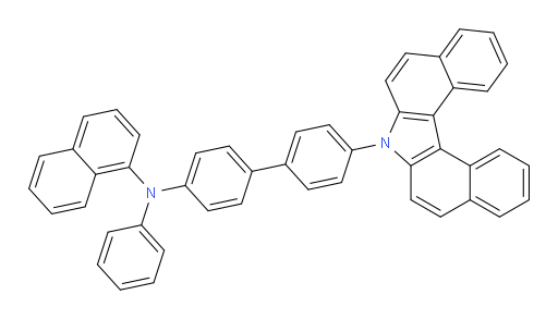 N-(4'-(7H-dibenzo[c,g]carbazol-7-yl)-[1,1'-biphenyl]-4-yl)-N-phenylnaphthalen-1-amine