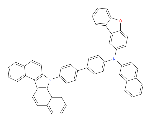 N-(4'-(7H-dibenzo[a,g]carbazol-7-yl)-[1,1'-biphenyl]-4-yl)-N-(naphthalen-2-yl)dibenzo[b,d]furan-2-amine