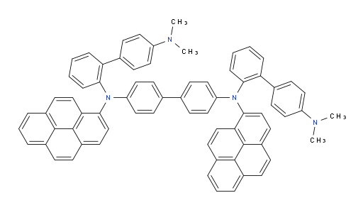 N2,N2'-([1,1'-biphenyl]-4,4'-diyl)bis(N4',N4'-dimethyl-N2-(pyren-1-yl)-[1,1'-biphenyl]-2,4'-diamine)