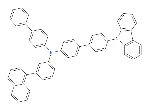 N-([1,1'-biphenyl]-4-yl)-4'-(9H-carbazol-9-yl)-N-(3-(naphthalen-1-yl)phenyl)-[1,1'-biphenyl]-4-amine
