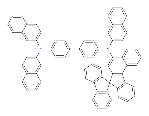 N4,N4,N4'-tri(naphthalen-2-yl)-N4'-(spiro[benzo[c]fluorene-7,9'-fluoren]-5-yl)-[1,1'-biphenyl]-4,4'-diamine