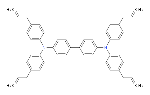 N4,N4,N4',N4'-tetrakis(4-allylphenyl)-[1,1'-biphenyl]-4,4'-diamine