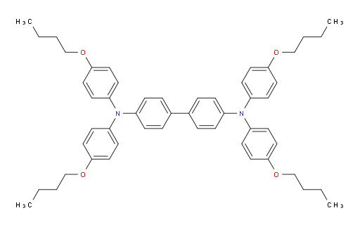 N4,N4,N4',N4'-tetrakis(4-butoxyphenyl)-[1,1'-biphenyl]-4,4'-diamine