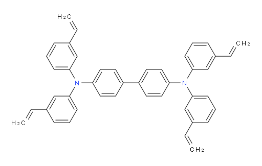 N4,N4,N4',N4'-tetrakis(3-vinylphenyl)-[1,1'-biphenyl]-4,4'-diamine