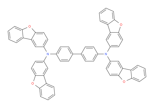 N4,N4,N4',N4'-tetrakis(dibenzo[b,d]furan-2-yl)-[1,1'-biphenyl]-4,4'-diamine
