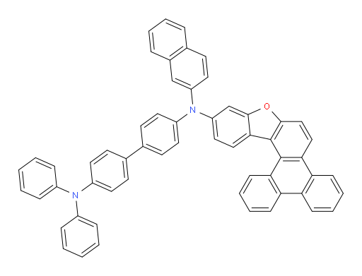 N4-(naphthalen-2-yl)-N4',N4'-diphenyl-N4-(triphenyleno[2,1-b]benzofuran-9-yl)-[1,1'-biphenyl]-4,4'-diamine