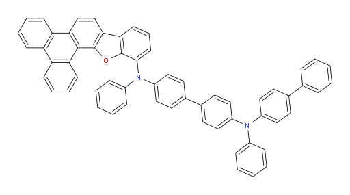 N4-([1,1'-biphenyl]-4-yl)-N4,N4'-diphenyl-N4'-(triphenyleno[1,2-b]benzofuran-14-yl)-[1,1'-biphenyl]-4,4'-diamine