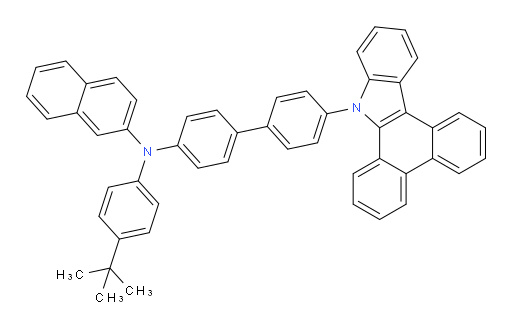 N-(4'-(9H-dibenzo[a,c]carbazol-9-yl)-[1,1'-biphenyl]-4-yl)-N-(4-(tert-butyl)phenyl)naphthalen-2-amine