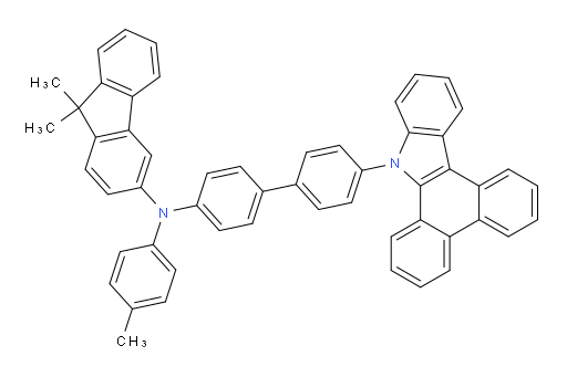 N-(4'-(9H-dibenzo[a,c]carbazol-9-yl)-[1,1'-biphenyl]-4-yl)-9,9-dimethyl-N-(p-tolyl)-9H-fluoren-3-amine