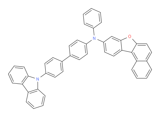 N-(4'-(9H-carbazol-9-yl)-[1,1'-biphenyl]-4-yl)-N-phenylnaphtho[2,1-b]benzofuran-9-amine