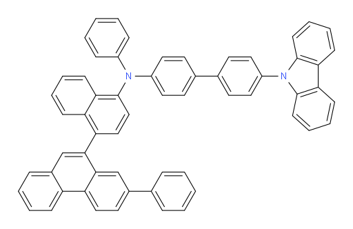 N-(4'-(9H-carbazol-9-yl)-[1,1'-biphenyl]-4-yl)-N-phenyl-4-(7-phenylphenanthren-9-yl)naphthalen-1-amine