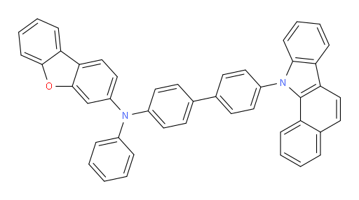 N-(4'-(11H-benzo[a]carbazol-11-yl)-[1,1'-biphenyl]-4-yl)-N-phenyldibenzo[b,d]furan-3-amine