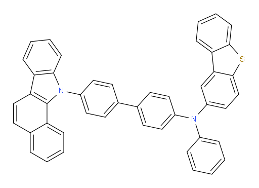 N-(4'-(11H-benzo[a]carbazol-11-yl)-[1,1'-biphenyl]-4-yl)-N-phenyldibenzo[b,d]thiophen-2-amine